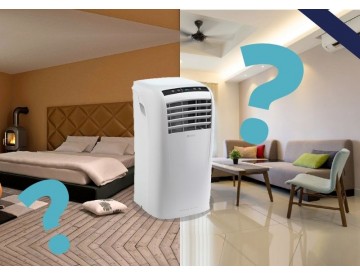 Ako vybrať mobilnú klimatizáciu podľa typu miestnosti? Aerium.sk vie, ako na to!