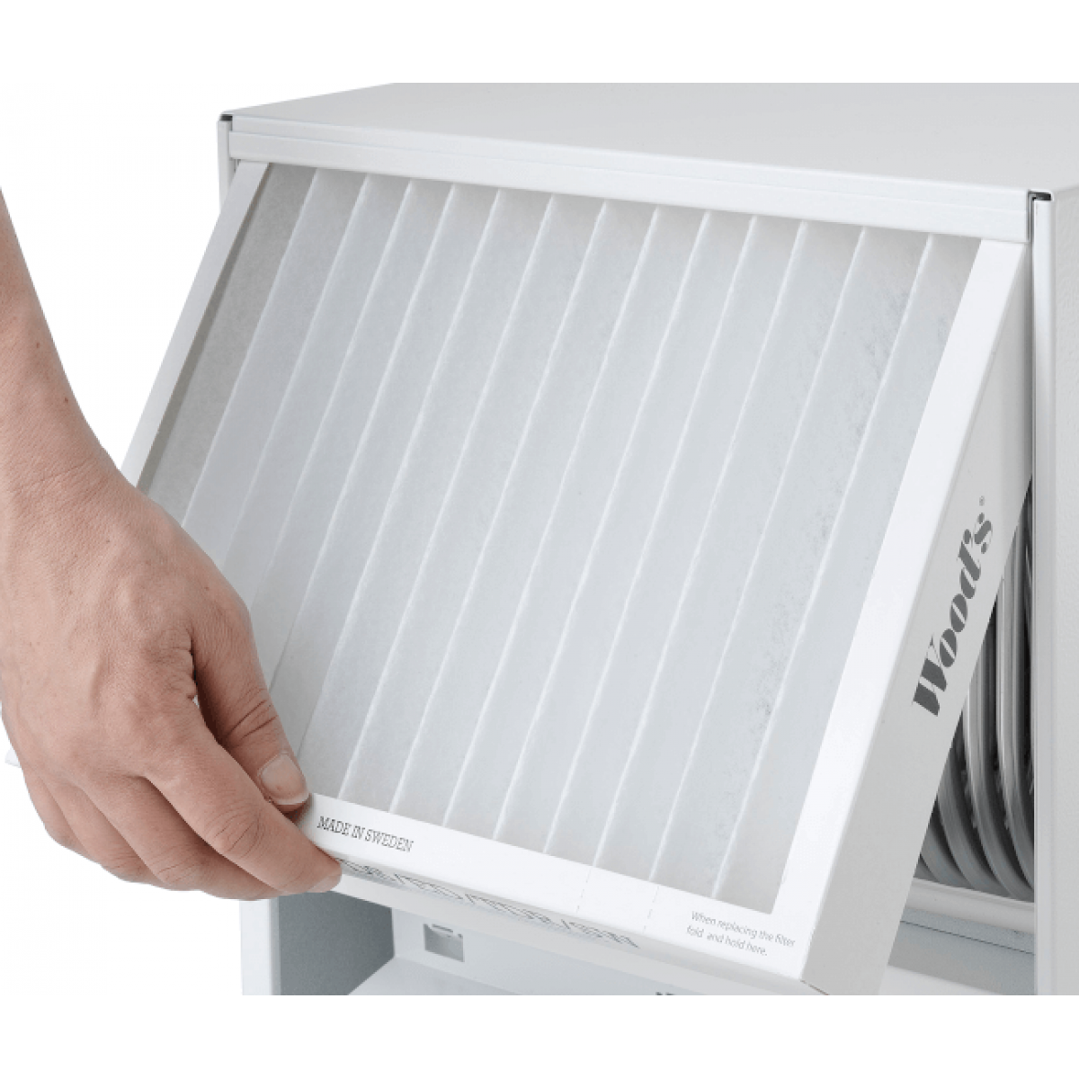 Odvlhčovač vzduchu Woods SW59FW SMF PROFI METAL Recenzia