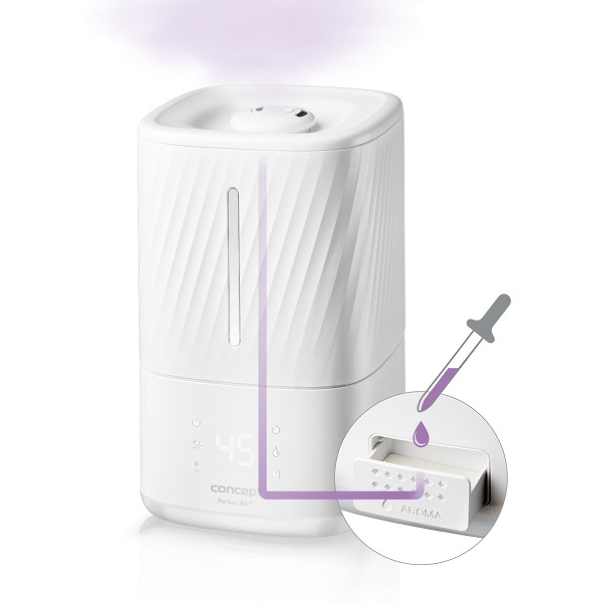 Zvlhčovač Concept ZV2010 PERFECT AIR Recenzia