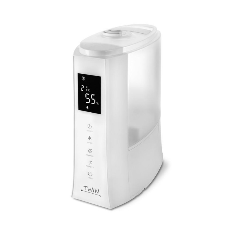 Zvlhčovač vzduchu Airbi Twin biely Recenzia