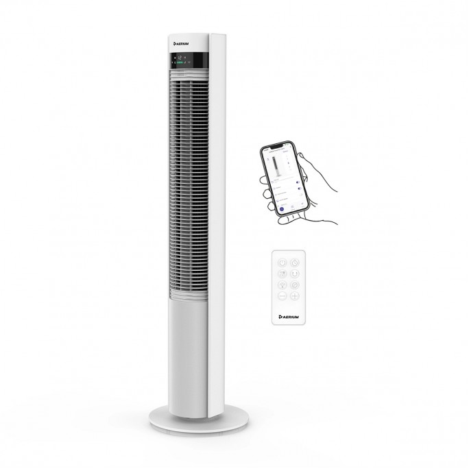 Stĺpový ventilátor AERIUM SilentTower IonWIFI AF500
