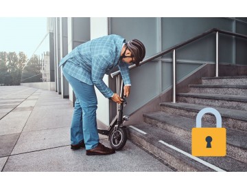 Ako zamknúť elektrokolobežku? Sprievodca zabezpečením vášho stroja pred krádežou