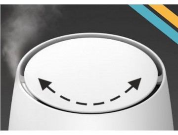 Podporte cirkuláciu vzduchu vhodným zvlhčovačom