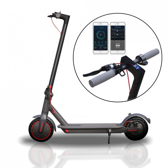 Elektrokolobežka AERIUM AOVO PRO 350 W čierna