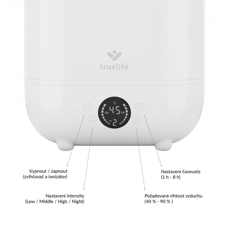 Zvlhčovač TrueLife AIR Humidifier H5 Touch