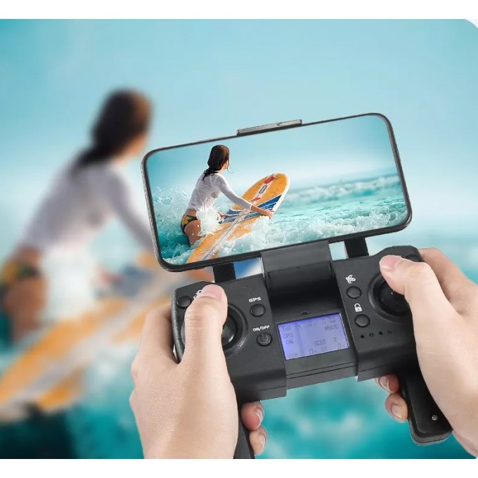 Dron AERIUM L900 GPS 4K čierny – 3 batérie