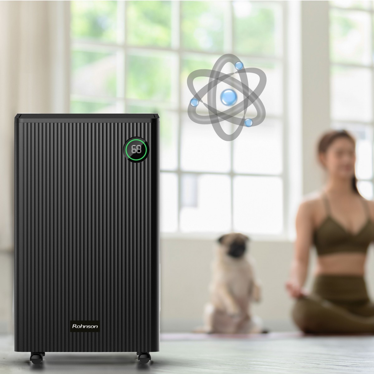 Odvlhčovač vzduchu Rohnson R-91120 Double Filter & Ionizer