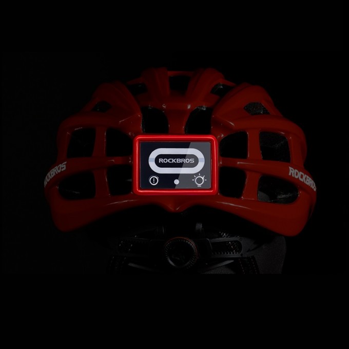Prilba AERIUM ROCKBROS Ultralight s LED svietidlom čierna