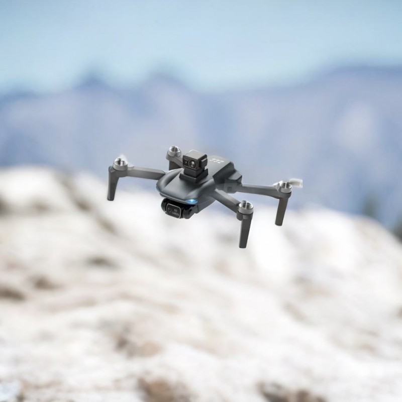 Dron AERIUM MAX 108 LASER 4K Dual Camera GPS - 3 batérie Recenzia