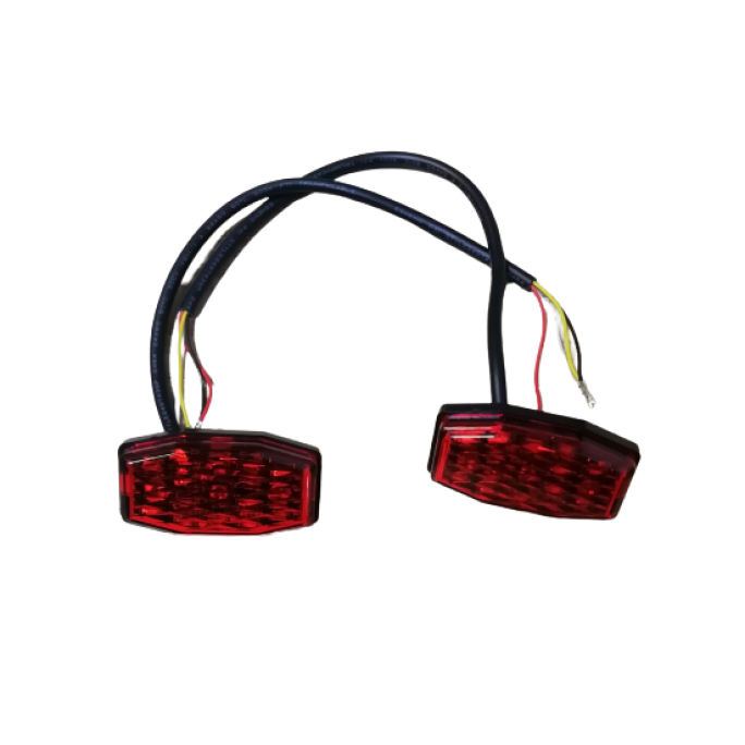 Náhradná sada zadných svetiel pre elektrickú kolobežku AERIUM Coolfly 1600/2000 W