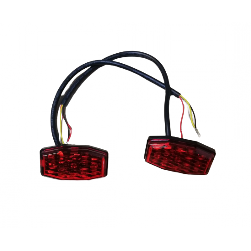 Náhradná sada zadných svetiel pre elektrickú kolobežku AERIUM Coolfly 1600/2000 W Recenzia