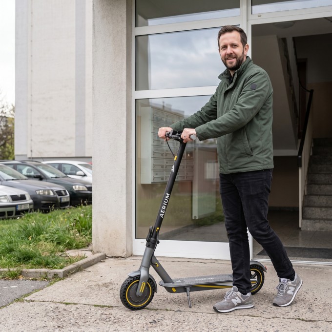Elektrokolobežka AERIUM T350 PRO čierna