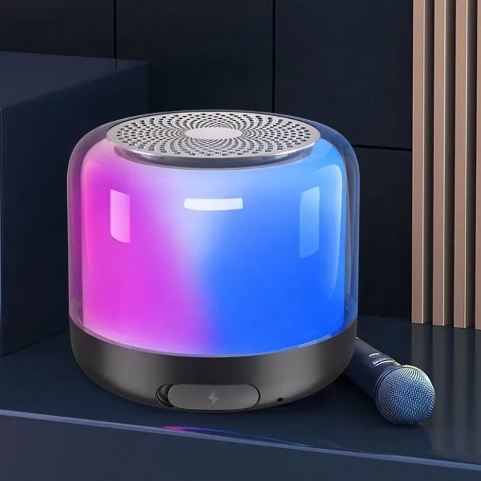 Mini prenosný bluetooth reproduktor AERIUM R600 LED TWS