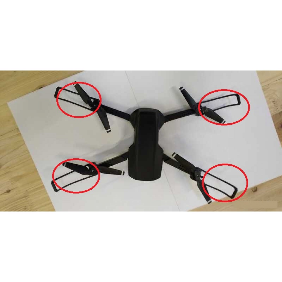 Náhradná sada 4 chráničov vrtúľ pre dron AERIUM KF 4K