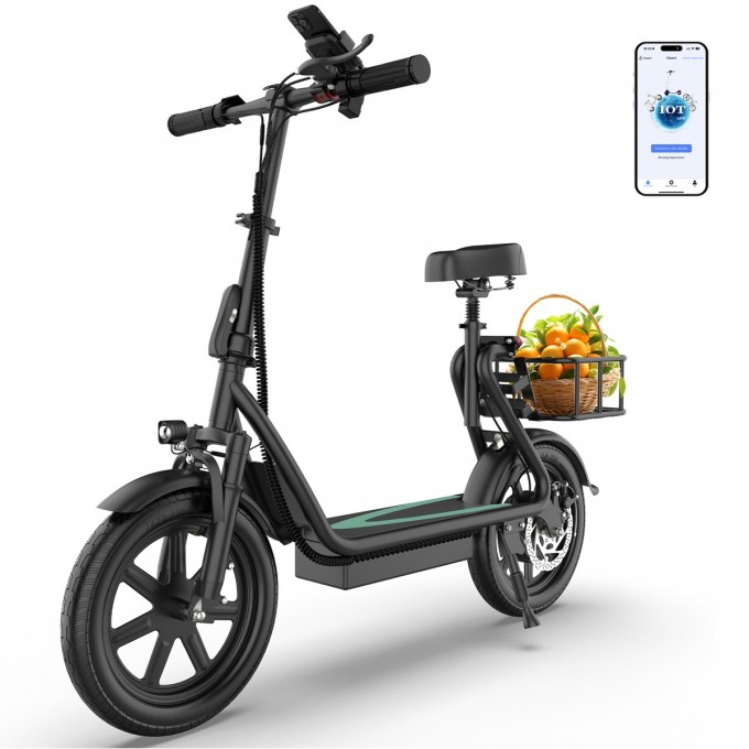 Elektrokolobežka AERIUM AOVO PRO COMFORT V2 čierna