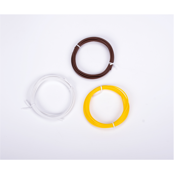 Náhradné filamenty AERIUM pre 3D perá 1,75 mm PCL 3 metre × 3 farby