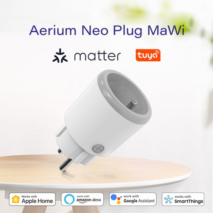 Inteligentná zásuvka AERIUM Neo Plug MaWi