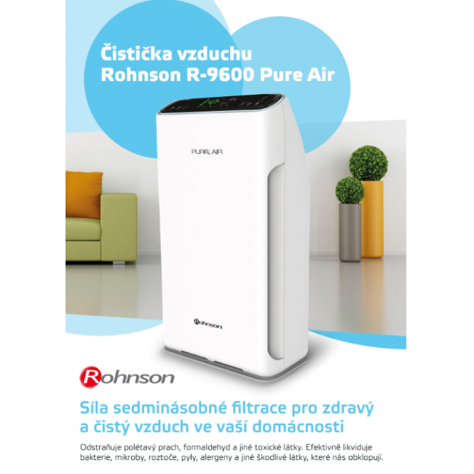 Čistička vzduchu Rohnson R-9600 PURE AIR