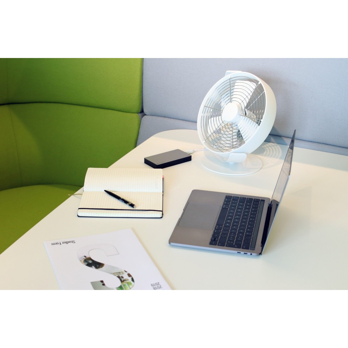 Stolný ventilátor Stadler Form TIM - biely Recenzia