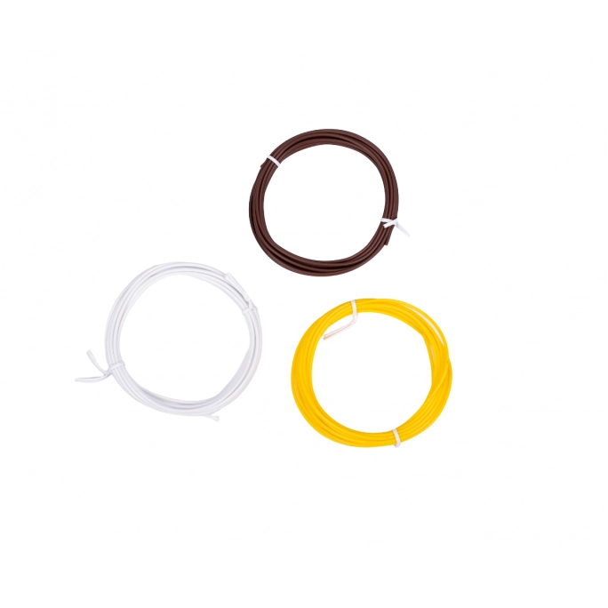 Náhradné filamenty AERIUM pre 3D perá 1,75 mm PCL 3 metre × 3 farby