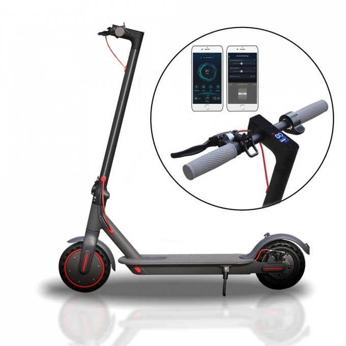 Elektrokolobežka AERIUM AOVO PRO 350 W čierna