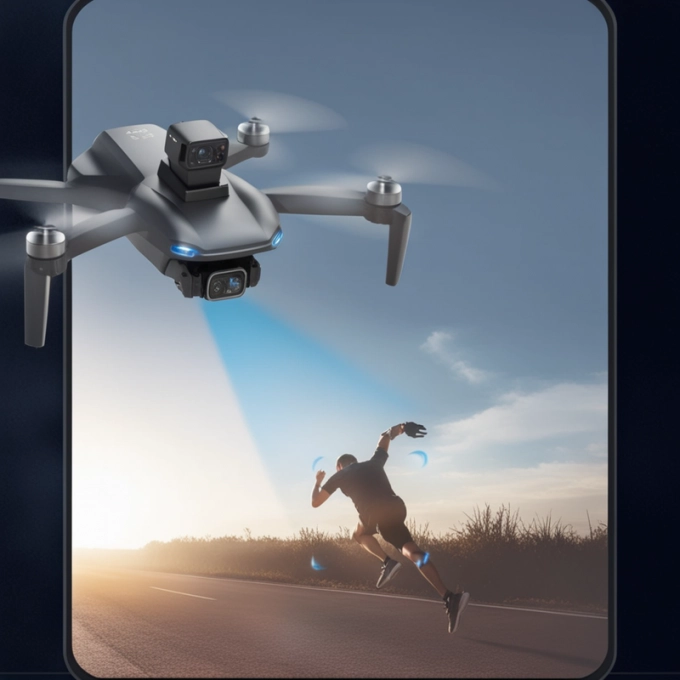 Dron AERIUM MAX 108 LASER 4K Dual Camera GPS – 3 batérie