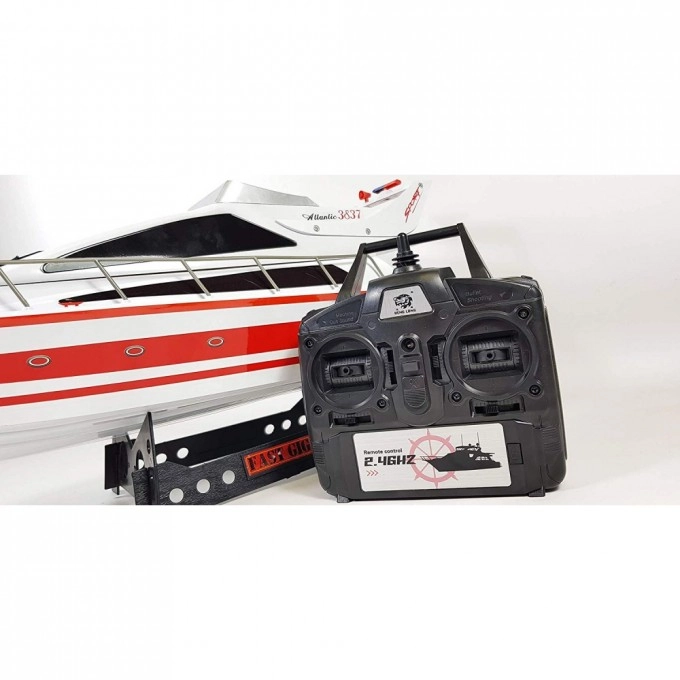 RC loď AMEWI Yacht Atlantic (1 : 20) – modrá