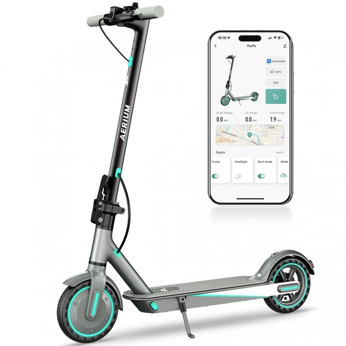 Elektrokolobežka AERIUM T350 PRO modrá