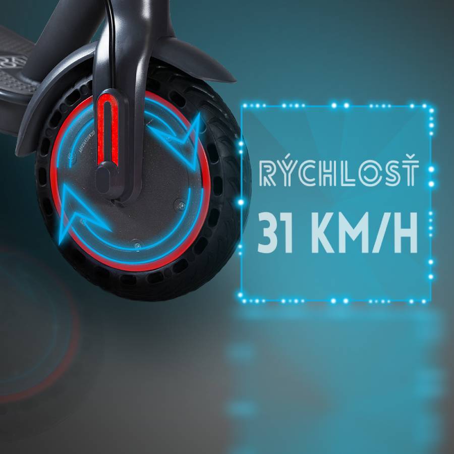  Elektrická koloběžka Aerium AovoPro Rychlost