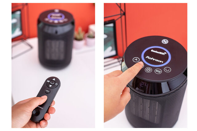 Digitálny teplovzdušný ventilátor R-8064 Genius Wi-Fi