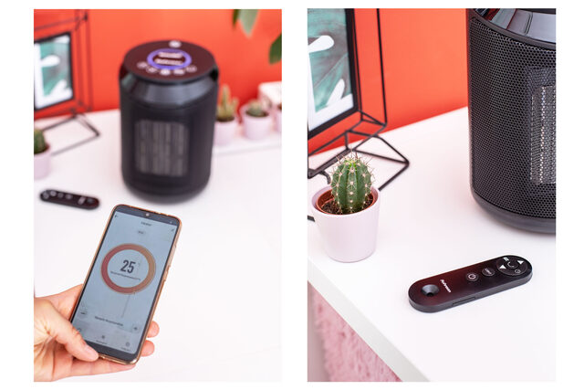 Digitálny teplovzdušný ventilátor R-8064 Genius Wi-Fi